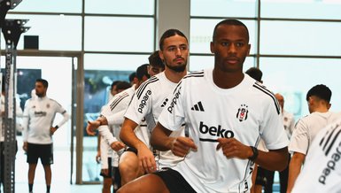 Beşiktaş, Sergen Yalçın yönetiminde antrenmanlarına devam ediyor