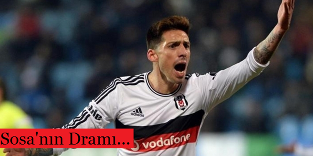Beşiktaş'a Sosa'dan kötü haber