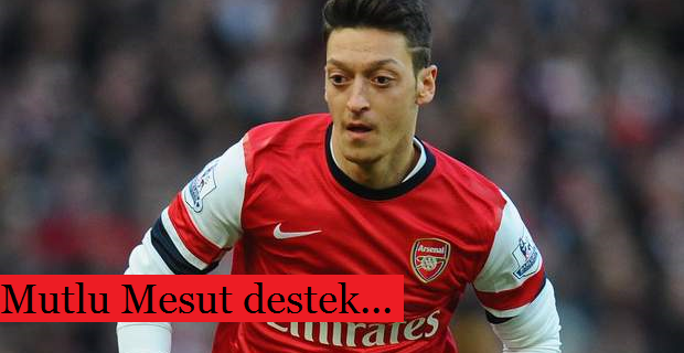 Mesut'tan Destek...