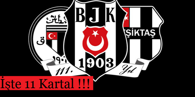 İşte 11 Kartal Yürekli !!!