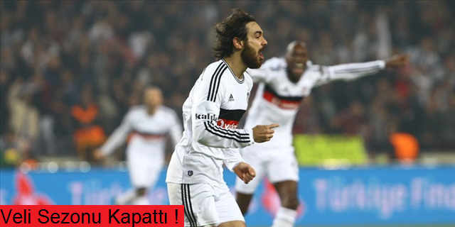 Beşiktaşlı yıldız sezonu kapattı
