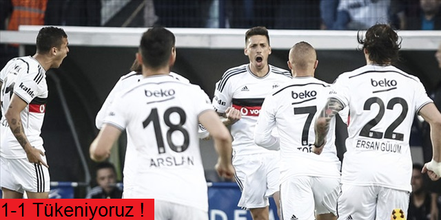 Kartal virajı dönemedi