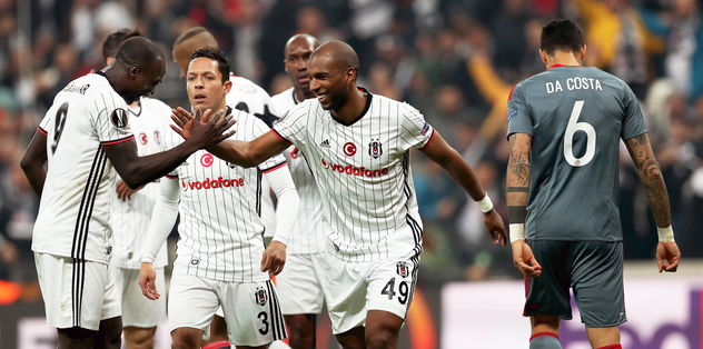 Beşiktaş Avrupa Ligi'nde çeyrek finalde