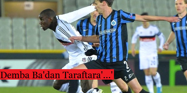 Demba Ba'dan Taraftara Tepki...