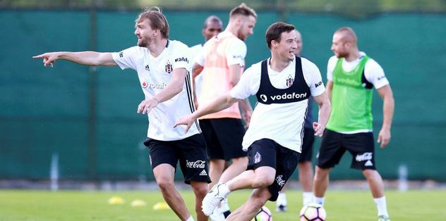 Beşiktaş idmanında dikkat çeken detay!