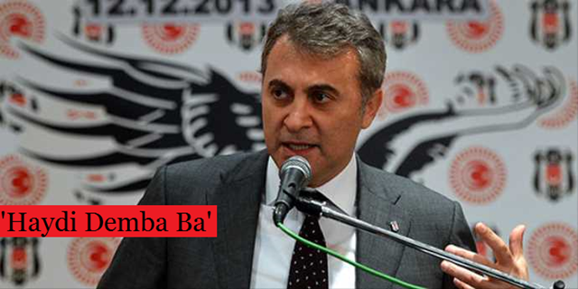 Fikret Başkandan Aziz Yıldırım'a...