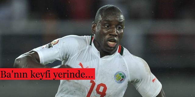 Demba Ba Halinden Memnun !