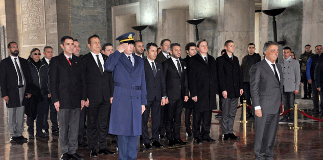 Anıtkabir’i ziyaret