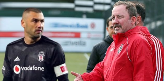 Beşiktaş antrenmanında dikkat çeken olay! Sergen Yalçın ve Burak Yılmaz...