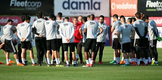 Beşiktaş, Galatasaray maçı hazırlıklarını tamamladı