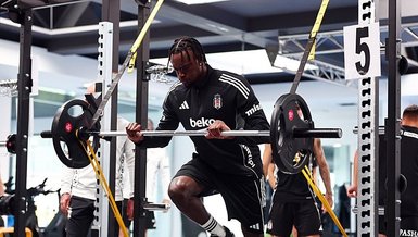 Beşiktaş Gençlerbirliği maçının hazırlıklarını sürdürdü