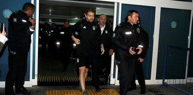 Beşiktaş kafilesi Kayseri'ye geldi