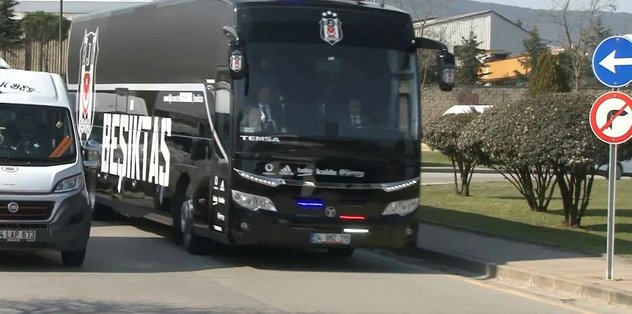 Beşiktaş kafilesi Kayseri’ye gitti