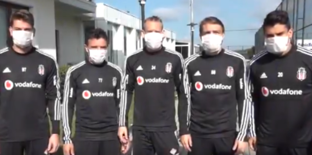 Beşiktaş LÖSEV'in "Maskemi Takarım Farkındalık Yaratırım" kampanyasına destek verdi