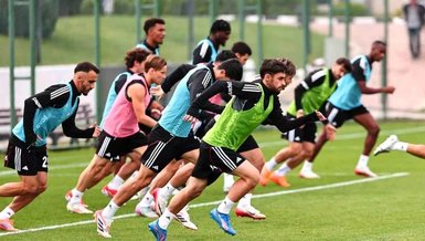 Beşiktaş Sergen Yalçın yönetiminde kondisyon ve taktik çalışması yaptı!