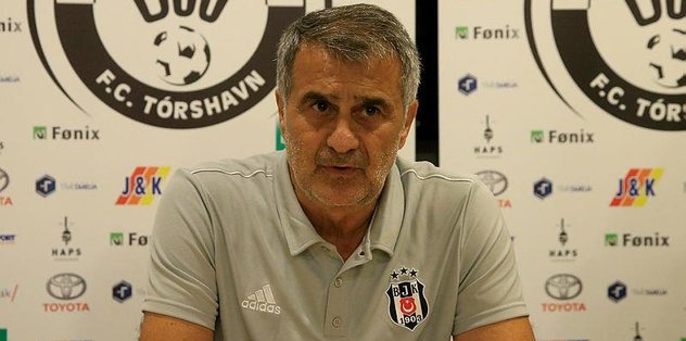 Beşiktaş teknik direktörü Şenol Güneş'ten Torshavn sonrası açıklamalar