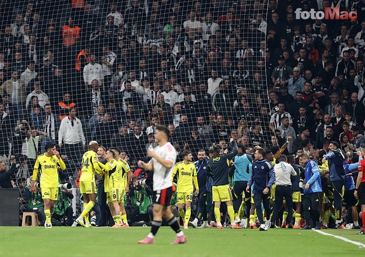 Beşiktaş-Fenerbahçe Derbisinde Sürpriz Sonuç: Fenerbahçe 3-2 Kazandı