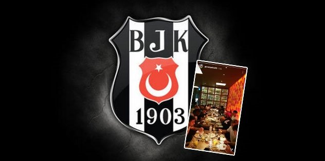 Beşiktaş'ın yeni transferi Welinton takımla birlikte yemekte!