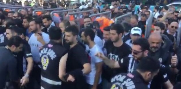 Beşiktaşlı taraftarlar derbi için yola çıktı
