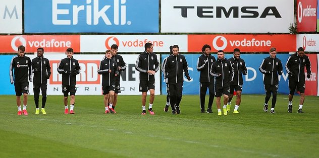Beşiktaş'ta Antalyaspor maçı hazırlıkları başladı