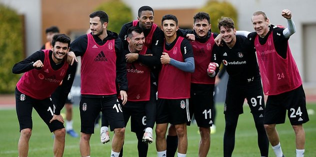 Beşiktaş'ta keyifler yerinde