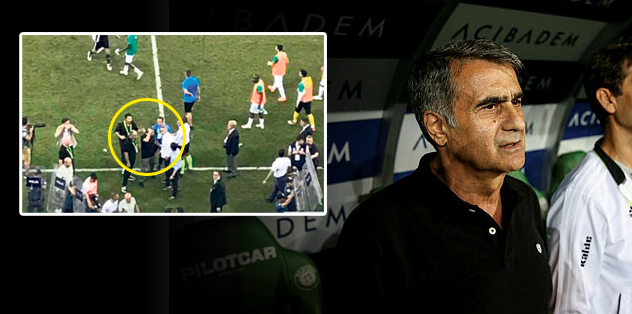 Bursa'da Şenol Güneş'e pet şişe atıldı