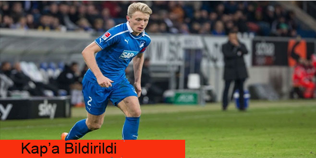 Beşiktaş Beck'i Kap'a Bildirdi