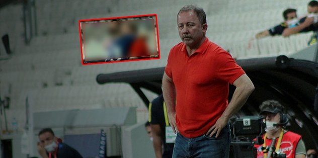 Derbide dikkat çeken kare! Sergen Yalçın ve Deniz Türüç...