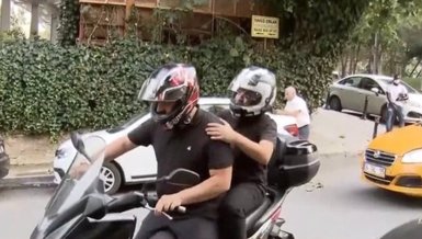 Evraklar motorla yetişti!