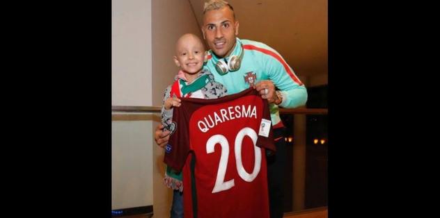 Quaresma'dan anlamlı hareket!