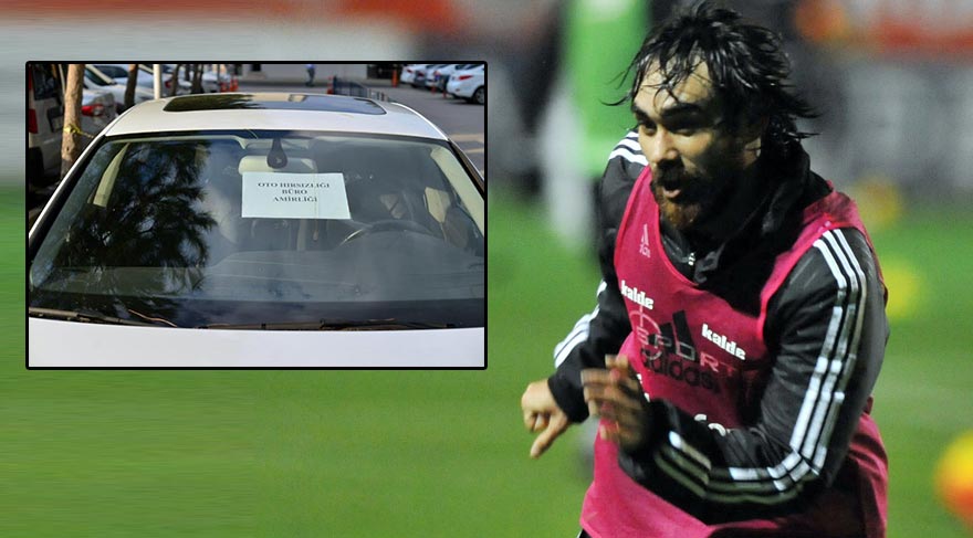 Beşiktaşlı futbolcunun çalınan aracı bulundu