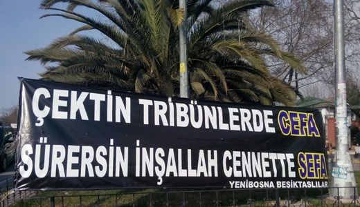 ÇArşı'dan Anlamlı Pankart