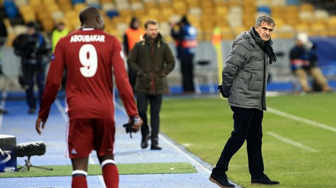 Şenol Güneş'ten Aboubakar’a sert tepki!