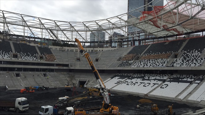 Vodafone Arena'da geri sayım!