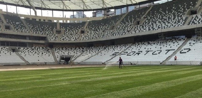 Vodafone Arena'ya Erdoğğan Damgası