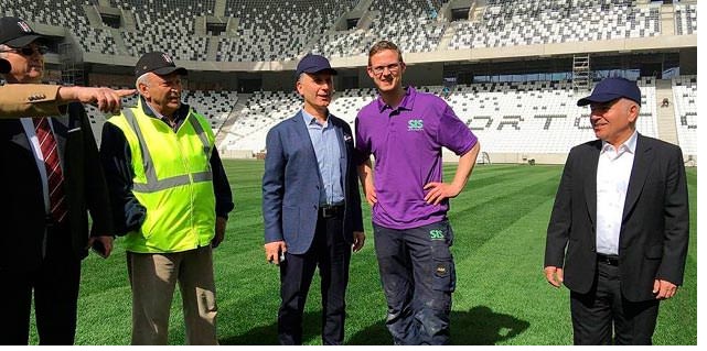 Arena’ya ziyaretçi akını