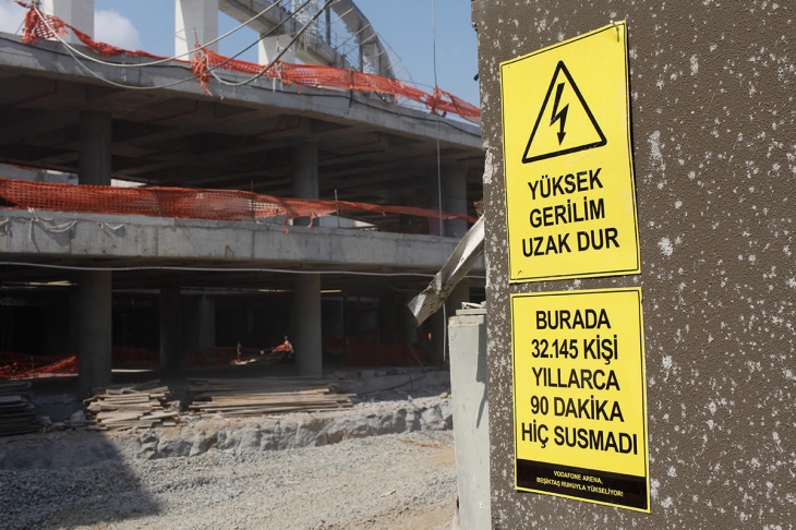 Vodafone Arena’da Beşiktaş'ı Anlatan 8 Levha