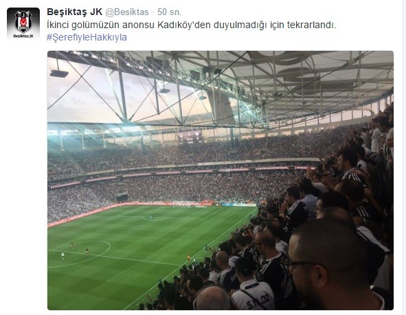  Beşiktaş'tan Fenerbahçe'ye gönderme!