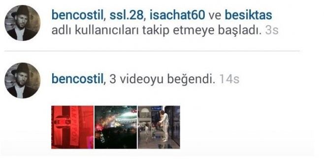 Costil Beşiktaş'a Göz Kırptı