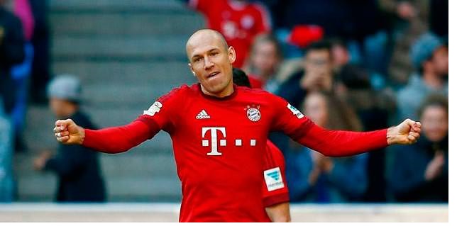 Şimdi sıra Robben'de.