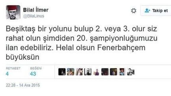 Beşiktaş'ın Şampiyonluğuyla Susturduğu 10 Çakma Twitter Kahini