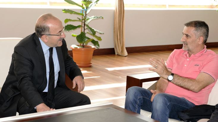 Şenol Güneş Trabzon ziyaretinde