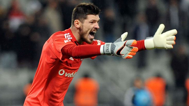 Denys Boyko Everton kapısında