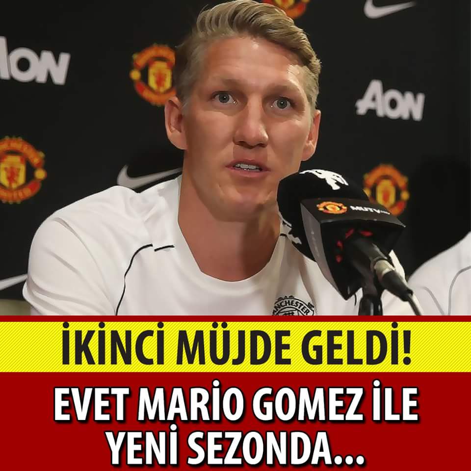 Schweinsteiger'den ikinci müjde