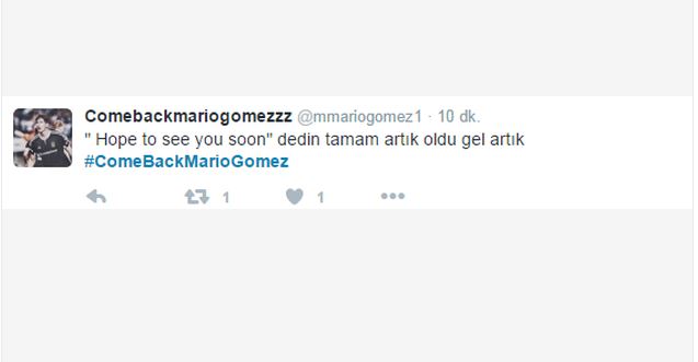 Mario Gomez’i geri getirebilecek 10 tweet