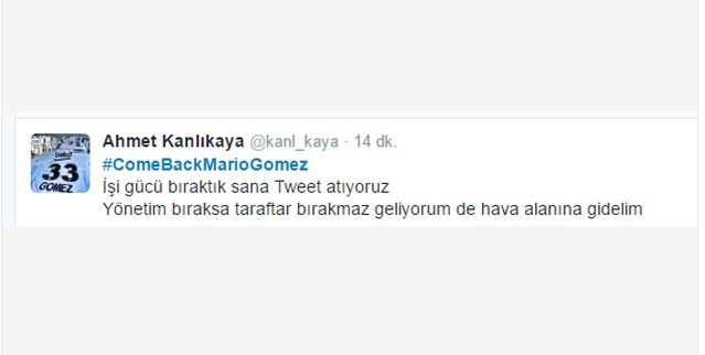 Mario Gomez’i geri getirebilecek 10 tweet