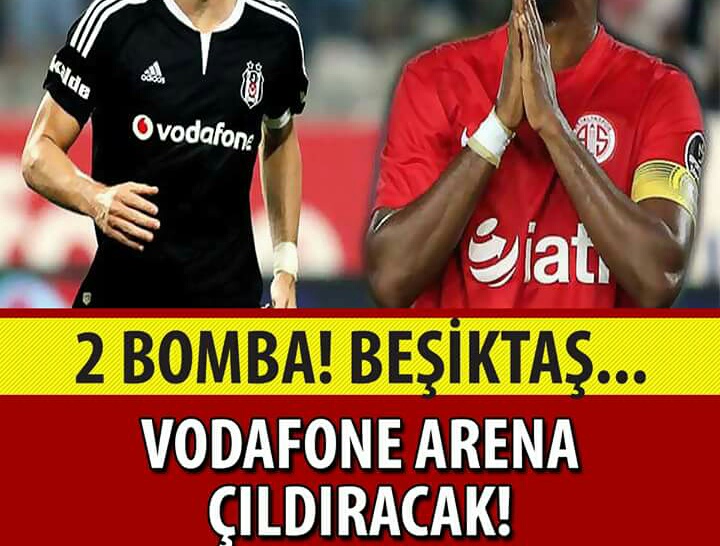 Vodafone Arena'ya 2 Bomba