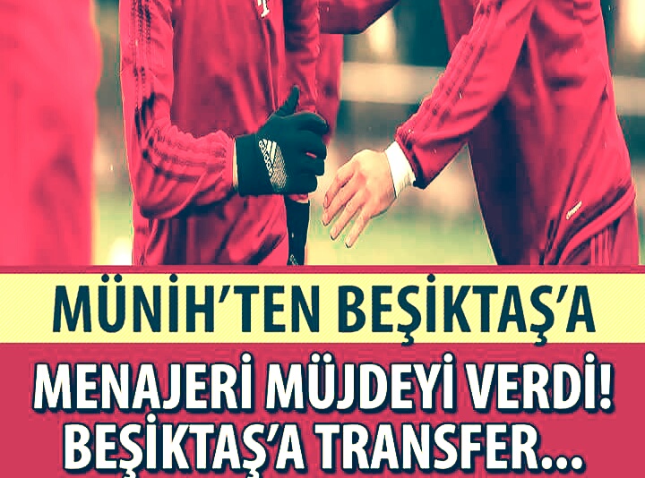 Bayern Münih'ten Beşiktaş'a 