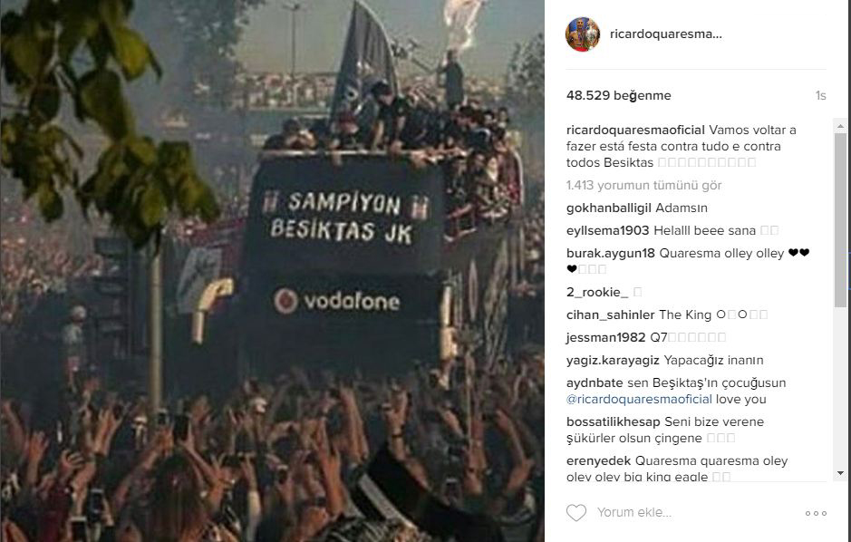 Quaresma Sosyal Medyayı Salladı!