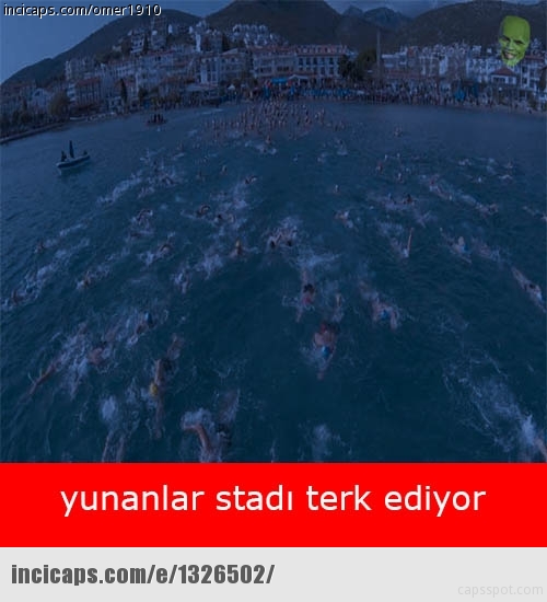 Yunanlıları denize döktük!